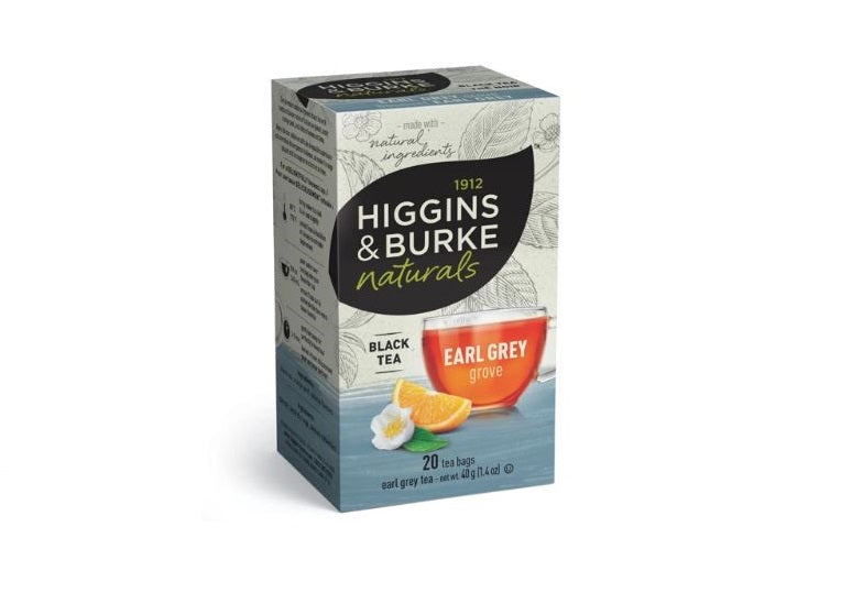 Tea Earl Grey HIGGINS AND BURKE  20ct