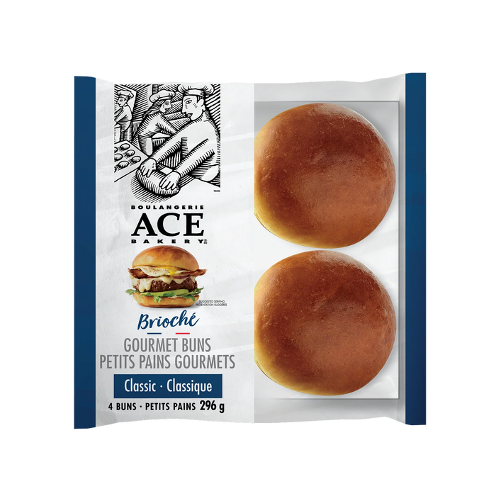 Hamburger Bun Brioche ACE 12X6