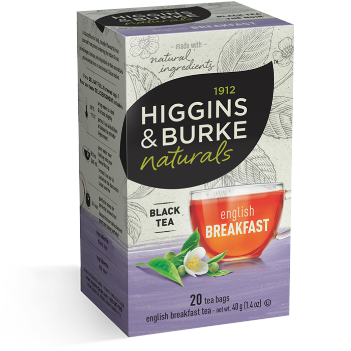 Tea English Breakfast HIGGINS AND BURKE  20ct