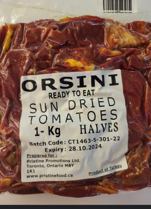 Tomato Sundried  Halves ORSINI 1KG