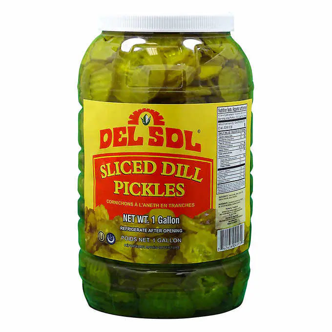 Pickles Sliced DELSOL 4lt