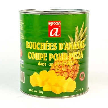 Pineapple TidbitsCASE  6x100oz