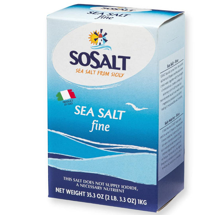 Sea Salt Fine  SO SALT 12X1KG