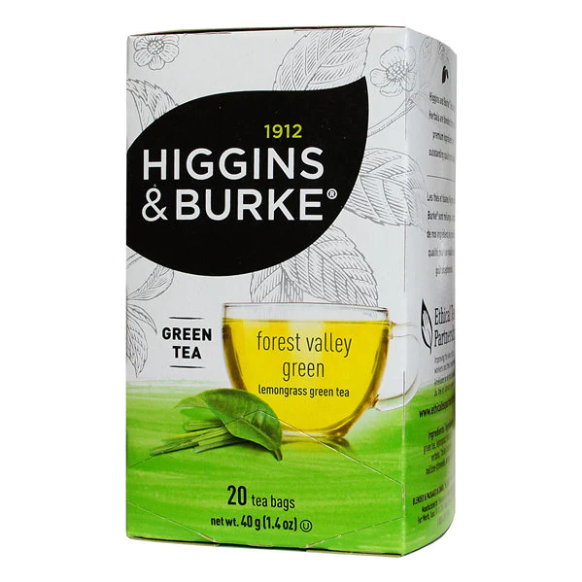 Tea Green HIGGINS AND BURKE  20ct