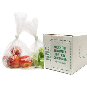 Freezer Poly Bags 8LB  (500)