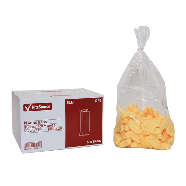 Freezer Poly Bags 5LB  (500)