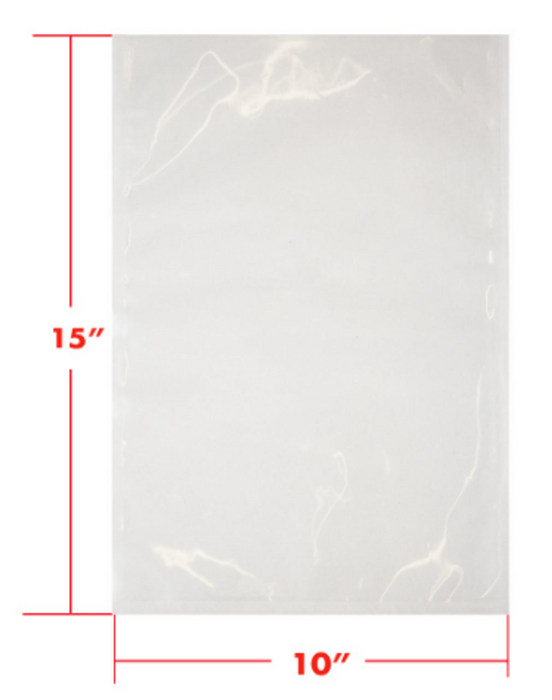 Vacuum Pack Bags 10x15 1000EA — Eccolo Foods