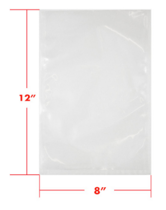 Vacuum Pack Bags 8x12 1000EA — Eccolo Foods