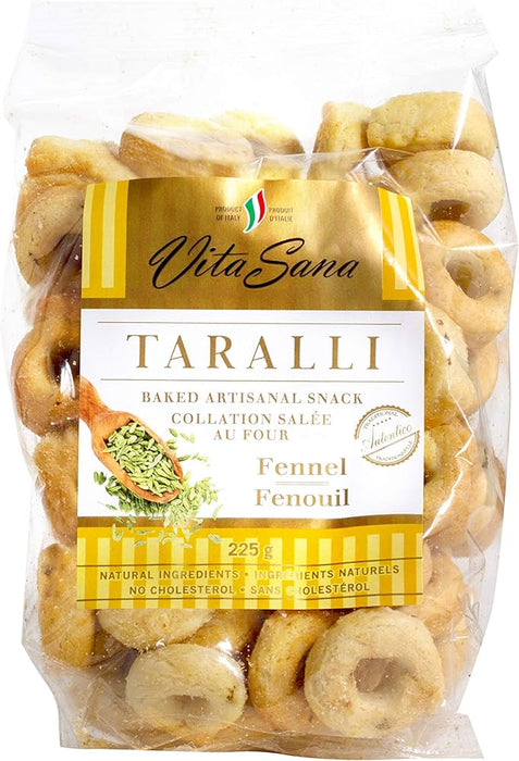 Taralli Fennel VITA SANA 225gr