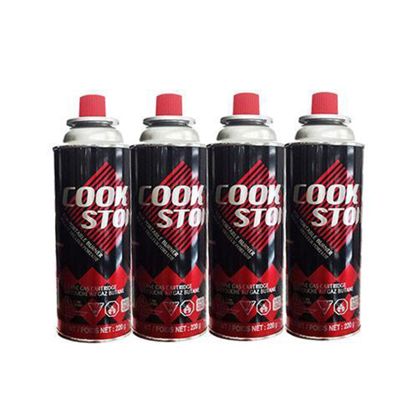 Cube Butane Butane Perfect Canisters UL CASE 28X220GR — Eccolo Foods