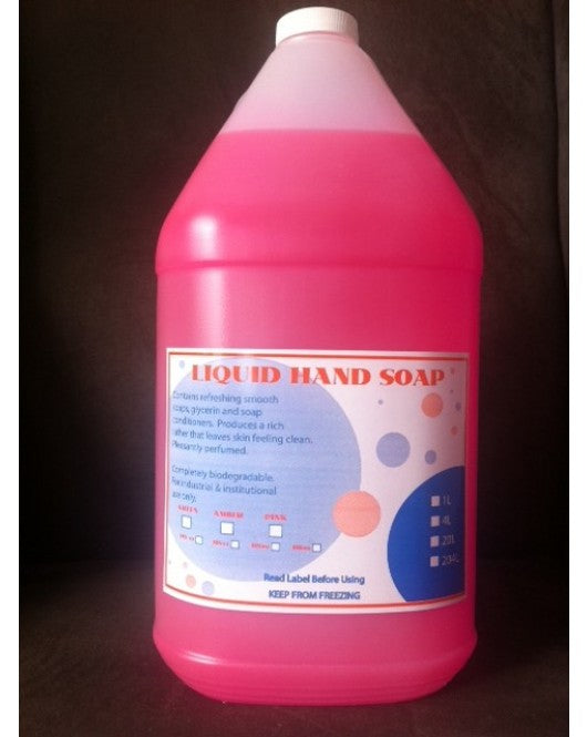 Hand Soap Pink Antibacterial 4LT