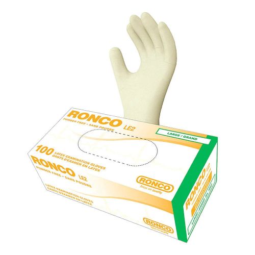 Latex Gloves LARGE 100EA