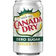 Gingerale CANADA DRY Diet  24x355ml