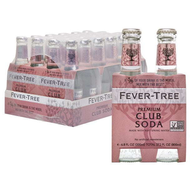 FEVERTREE Premium Soda Water 24x200ml