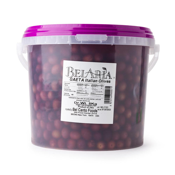 Olive Gaeta Organic Black MINASSO 5KG