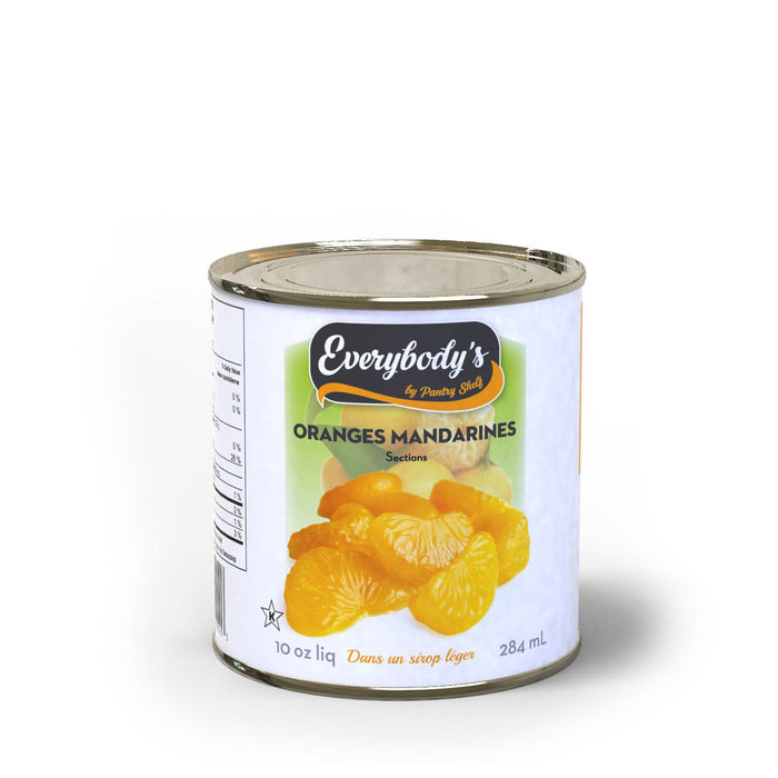 Mandarin Orange Canned Segments PANTRY SHELF 100OZ