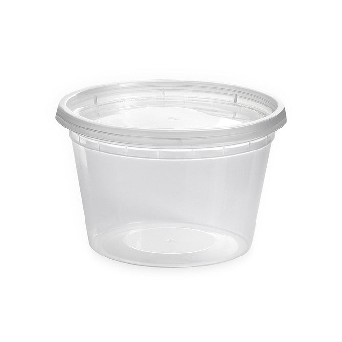 Plastic Deli Container ROUND 16OZ 500EA