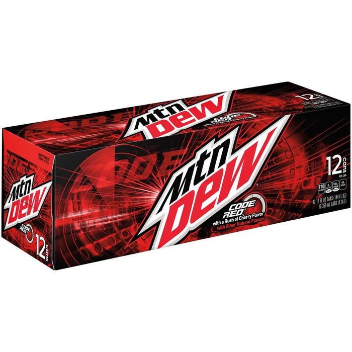 Mountain Dew Code Red 12x350ML