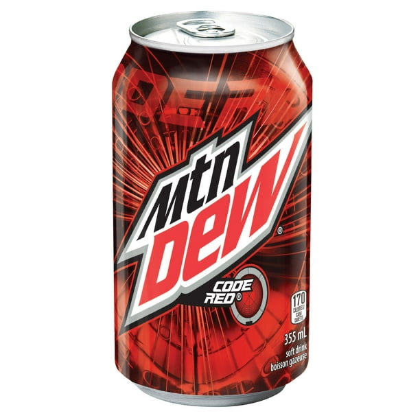 Mountain Dew Code Red 12x350ML — Eccolo Foods