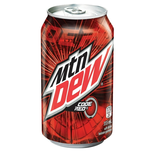 Mountain Dew Code Red 12x350ML