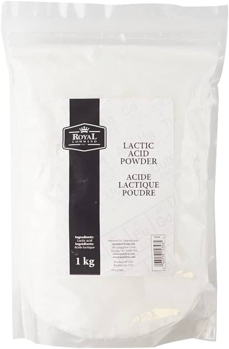 Lactic Acid Powder ROYAL COMMAND 1KG — Eccolo Foods