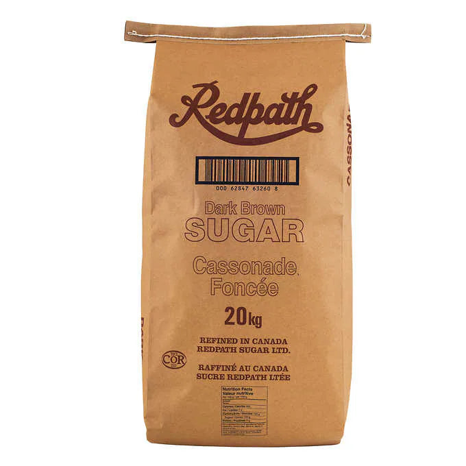 Sugar Dark Brown REDPATH 20KG