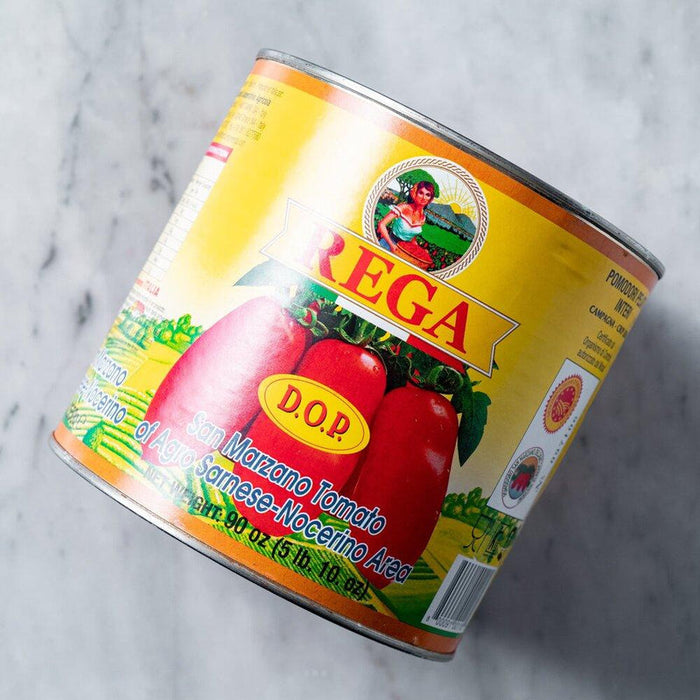 Tomato Whole Plum Whole DOP REGA  6x100OZ