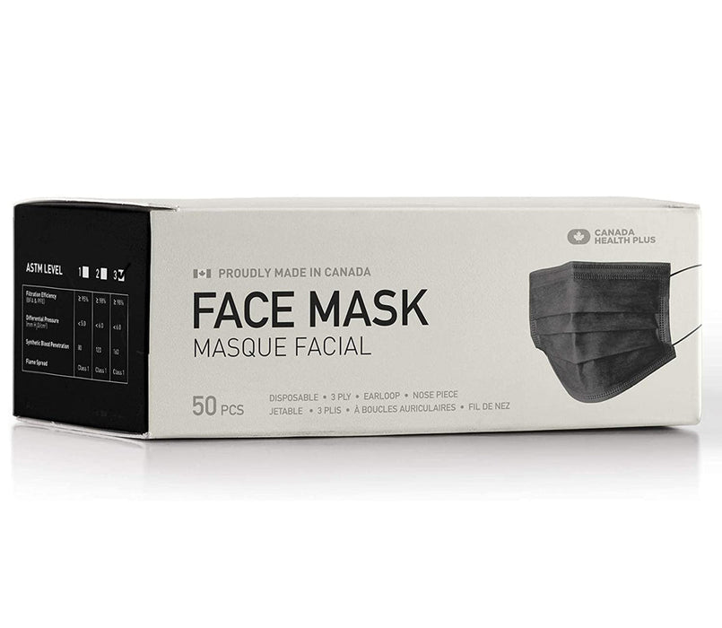 Mask Face Disposable Black 100EA