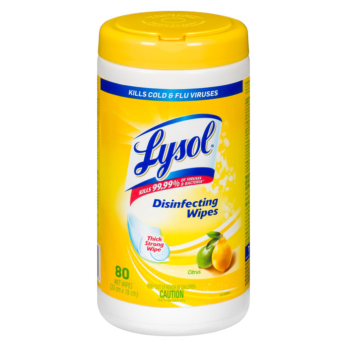 LYSOL Cleaning Wipes 80EA