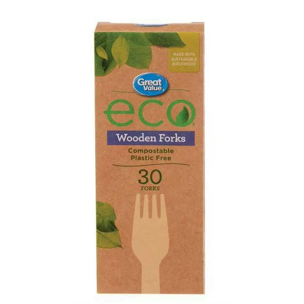 Wooden Fork 30EA