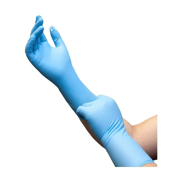 Nitrile Gloves BLUE LARGE 100EA