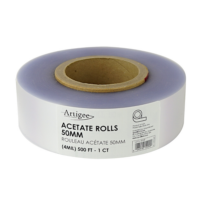 Acetate Rolls 50MM ARTIGEE 500FT 1EA