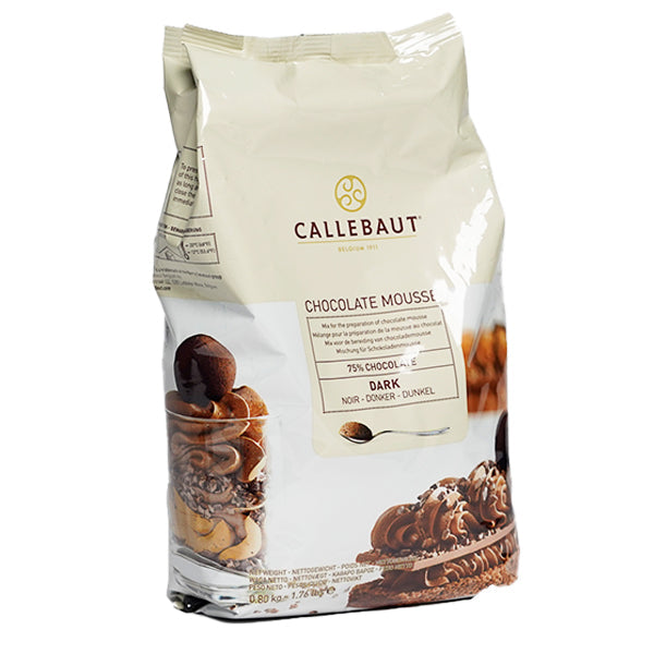Dark Chocolate Mousse Powder CALLEBAUT 800GR — Eccolo Foods