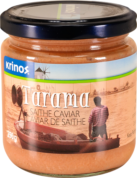 Fish Roe Spread Tarama Fish Roe Spread Pink KRINOS 250GR — Eccolo Foods