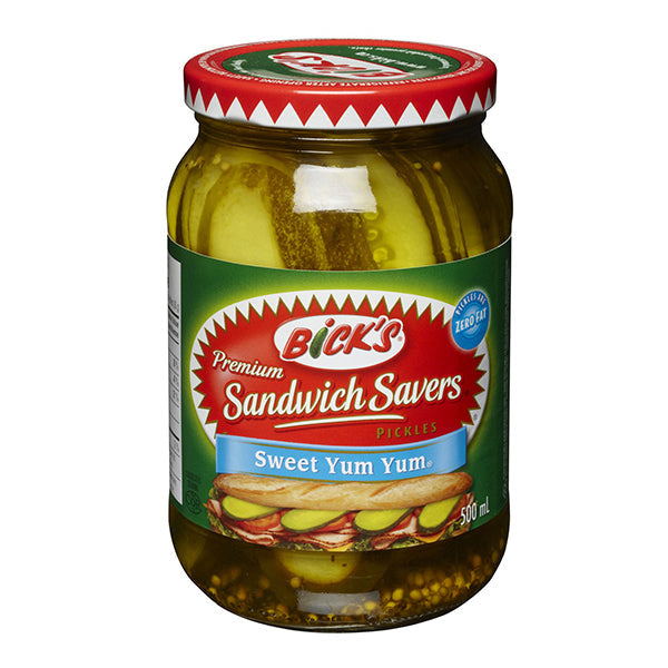 Sandwich Saver Sliced Pickles SWEET YUM BICKS 1LT