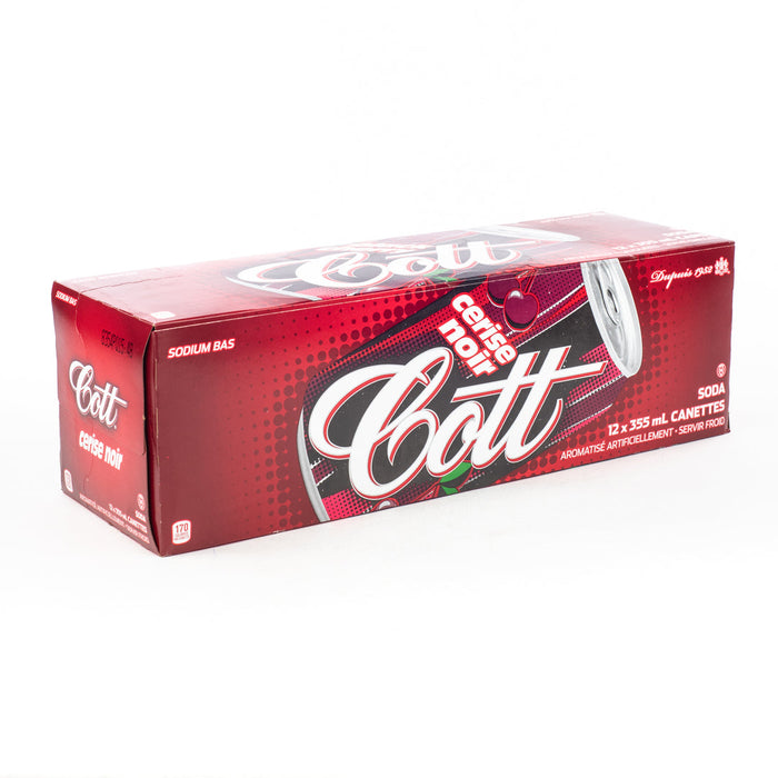 COTT Black Cherry Soda 12 x 355ml