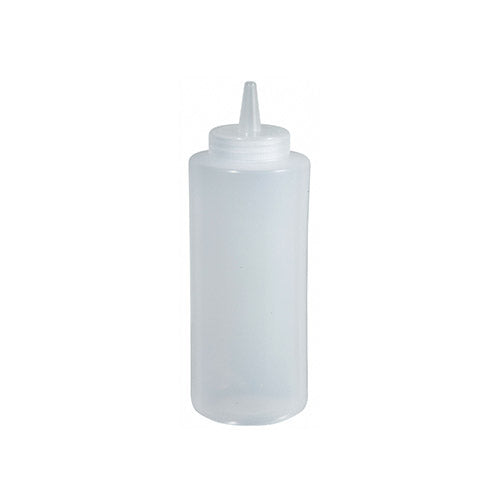 Squeeze Bottle 12OZ Wide Mouth WINCO 6PK