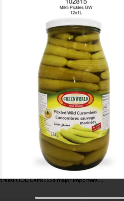 Pickled Cucumber Wild GREENWORLD 2.84LT