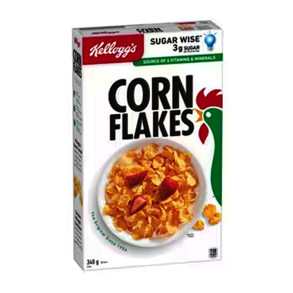 Corn Flakes Cereal KELLOGS 340GR