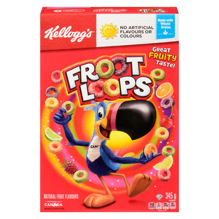 Froot Loops Cereal KELLOGS 345GR