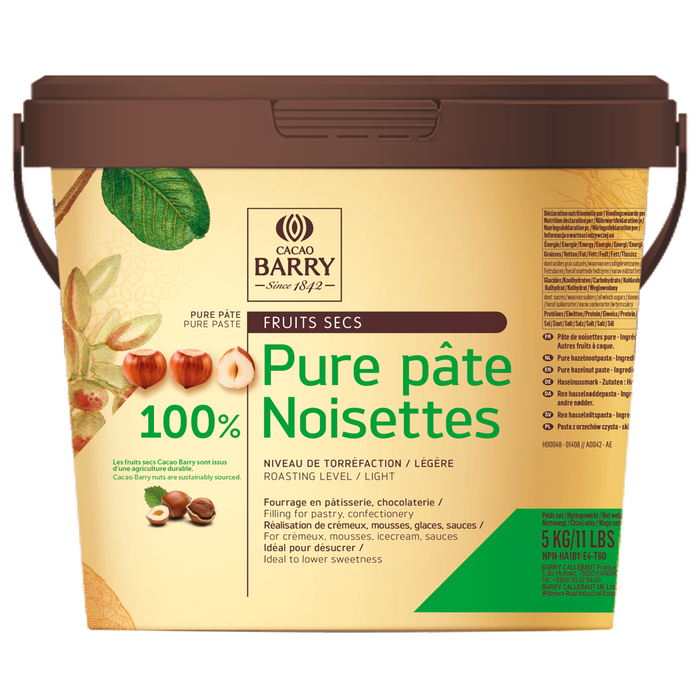 Hazelnut Paste Pure 100% CALLEBAUT 5KG