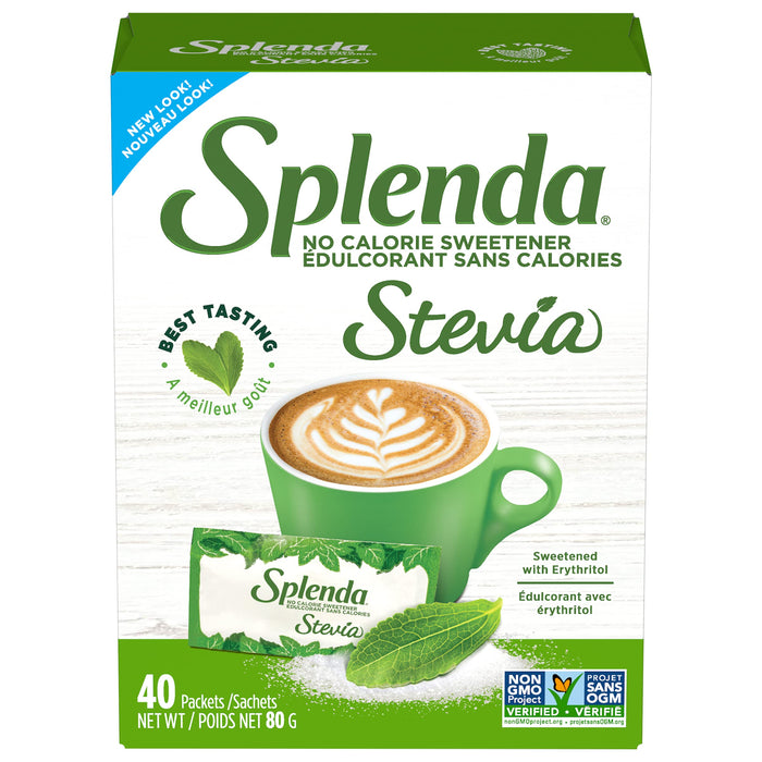 SPLENDA STEVIA 40CT