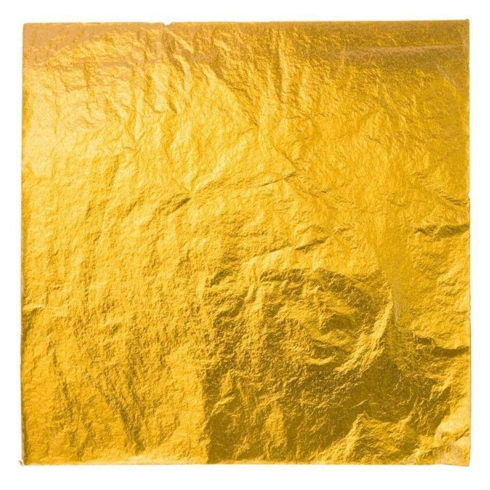 Gold Leaf Sheet 23K 3X3 CHOCTURA 25pc