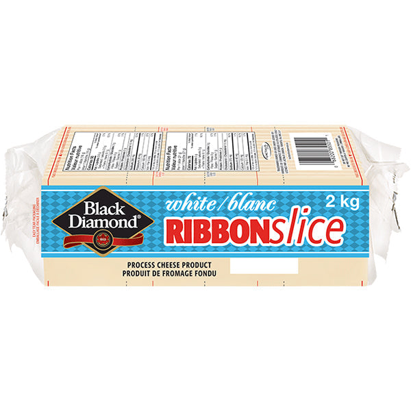 Cheddar WHITE Processed Ribbon American Cheese  BLACK DIAMOND 2KG (Copy)