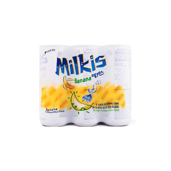 Milk Banana Drink LOTTE 6x250ML