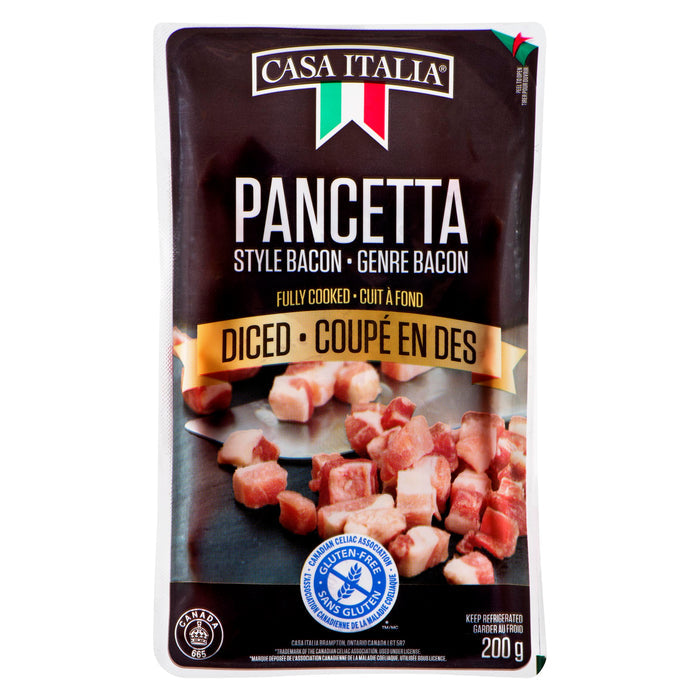 Pancetta Diced CASA ITALIA 200GRAM