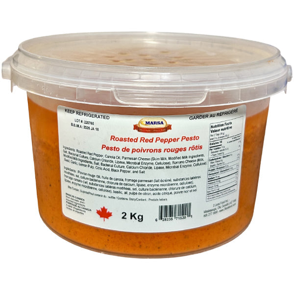 Roasted Red Pepper Pesto MARSA 2KG