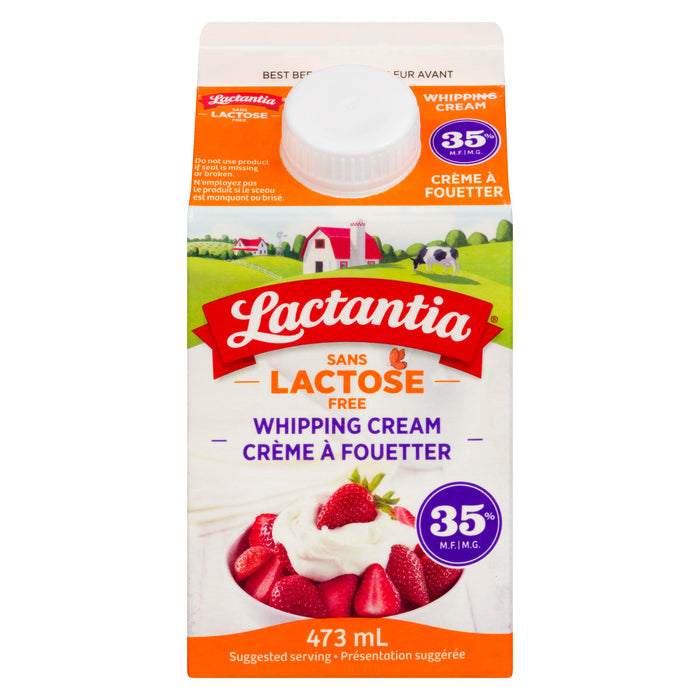 Cream Whipping LACTOSE FREE 473ML