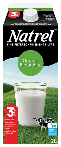 Milk Homo ORGANIC NATREL 2LT