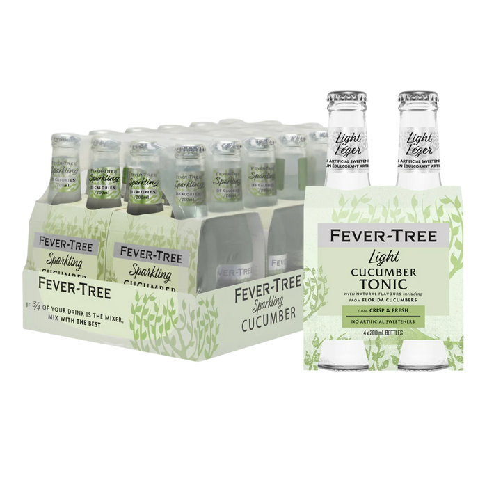 FEVERTREE Premium Tonic Cucumber 24x200ml